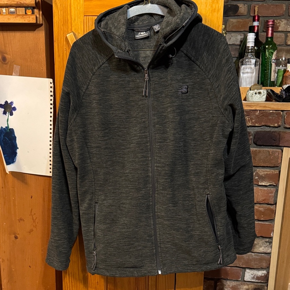 New Balance Black Fleece Jacket